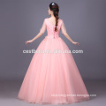 2017 Custom Made Pink Luxury Sequined Crystal Ruffles Ball Gown Quinceanera Dress Formal Party Dress